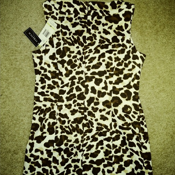 Jones New York Cheetah print dress - Picture 2 of 4